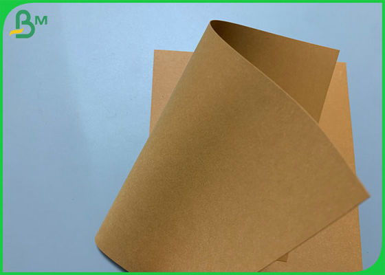 Washable And Tearable Soft Kraft Paper For Grocery Bag 0.55mm Thickness