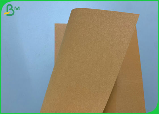 Washable And Tearable Soft Kraft Paper For Grocery Bag 0.55mm Thickness