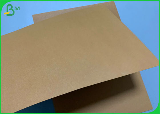 Washable And Tearable Soft Kraft Paper For Grocery Bag 0.55mm Thickness