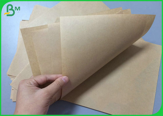 Recycled Material 50gr 60gr Brown Kraft Paper For The Food Packaging