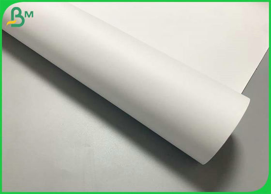 Size Customized White 80gsm Garment CAD Plotter Paper Roll For Designers