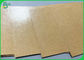 Food Grade PE Coated 300g  Kraft Paper For Disposable French Fries Box