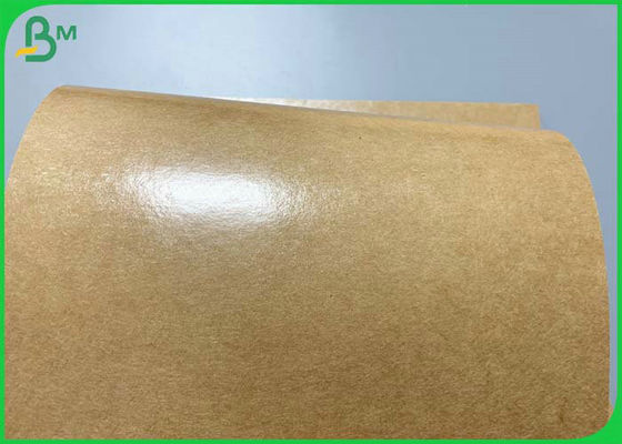 Food Grade PE Coated 300g  Kraft Paper For Disposable French Fries Box