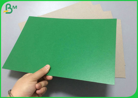 1.4mm 1.6mm Thickness Green Lacquered Carton With One Side Laminate Glossy