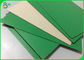 1.4mm 1.6mm Thickness Green Lacquered Carton With One Side Laminate Glossy