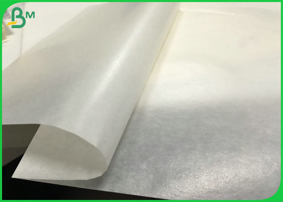 45g Food Service White Kraft Paper For Hamberger Sandwich Wrapping Oil proof