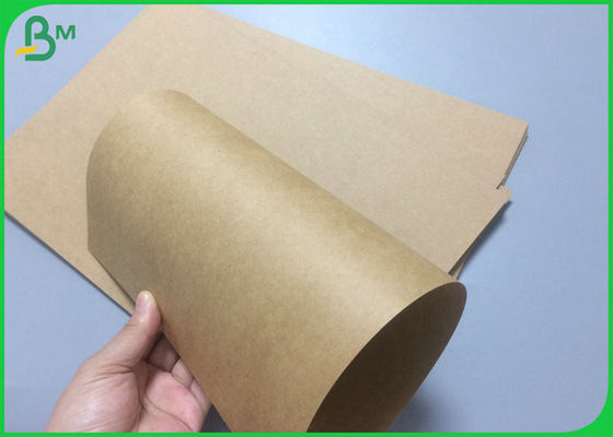 300gsm 350gsm Pure Kraft Paper Roll Brown Color With 600mm width x 200m