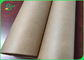 40gsm Pure Kraft Paper Rolls 30&quot; X 150ft Brown Recycled Paper For Wrapping
