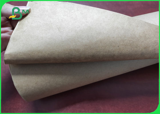 40gsm Pure Kraft Paper Rolls 30&quot; X 150ft Brown Recycled Paper For Wrapping