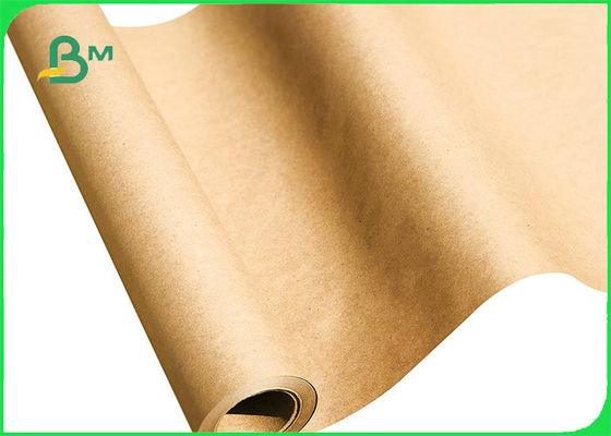 70gsm 90gsm Pure Kraft Paper Rolls For Wrapping 600mm x 270m Durable