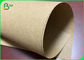 23&quot; 35&quot; 90gsm 100gsm Uncoated Brown Kraft Paper Roll For Packaging Bag