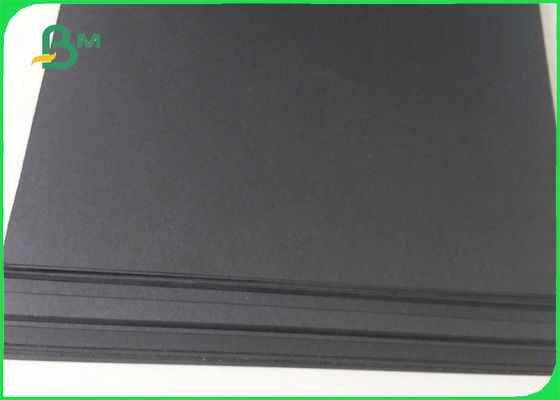 Blank Matt Black Paper Sheet 170gsm Double Sided Natural Black