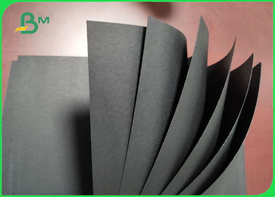 Blank Matt Black Paper Sheet 170gsm Double Sided Natural Black