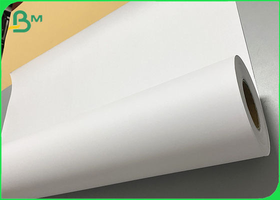 75gsm 2&quot; 3&quot; Core 36inch White Plotter Bond Paper For Garment Factory