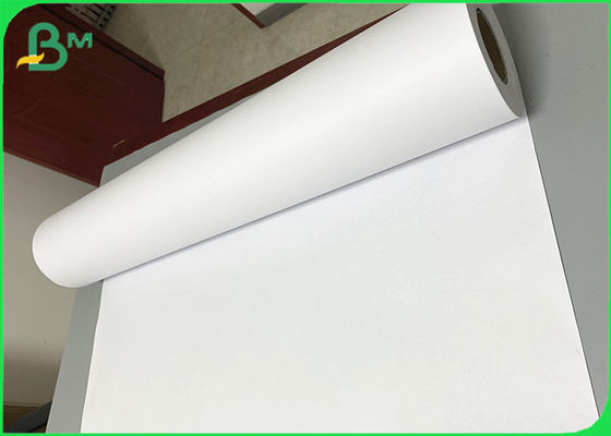 75gsm 2&quot; 3&quot; Core 36inch White Plotter Bond Paper For Garment Factory