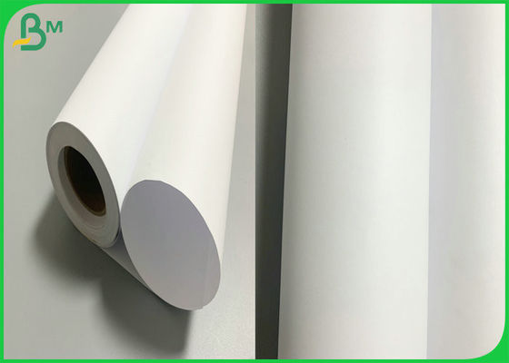 Wide Format 1520mm x 50m 80gsm CAD Plotter Paper High Brightness
