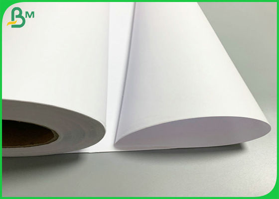 Wide Format 1520mm x 50m 80gsm CAD Plotter Paper High Brightness