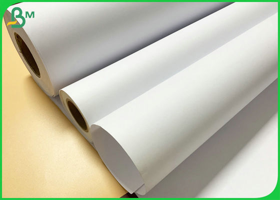 White Plotter Roll 297 mm x 50 m Plotter Paper 80gsm High Quality