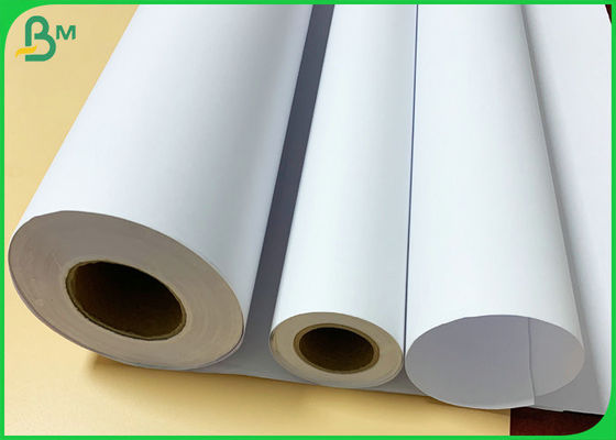 White Plotter Roll 297 mm x 50 m Plotter Paper 80gsm High Quality