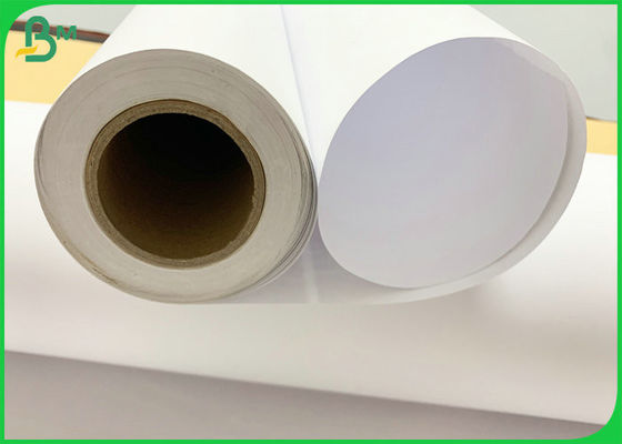 White Plotter Roll 297 mm x 50 m Plotter Paper 80gsm High Quality