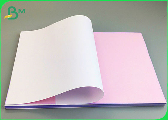 55g 1-5 Ply Continuous NCR Carbonless Copies Paper Sheets For Contract