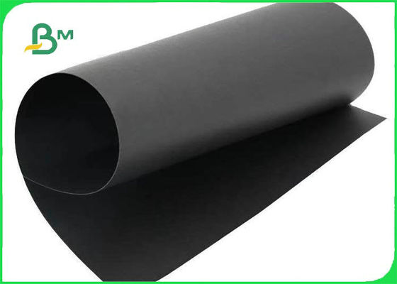 300gsm 350gsm Black Color Paper For Photo Albums Good Folding Resistance