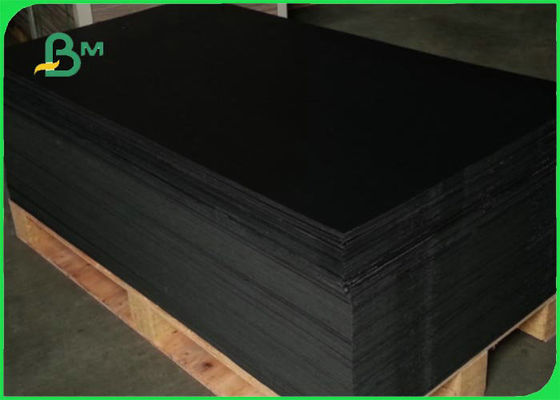 300gsm 350gsm Black Color Paper For Photo Albums Good Folding Resistance