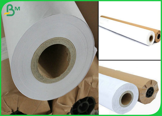 Uncoat 45gr 48gr  2" Core  Engineering Bond Plotter Paper In 36" 40" Width