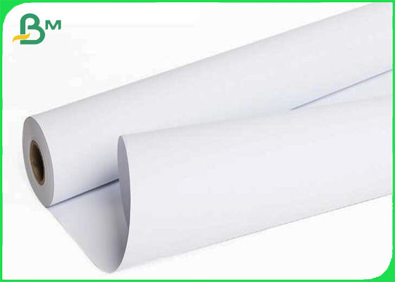 Designjet Inkjet Large Format Paper 42 Inch X 150ft Uncoated White Color