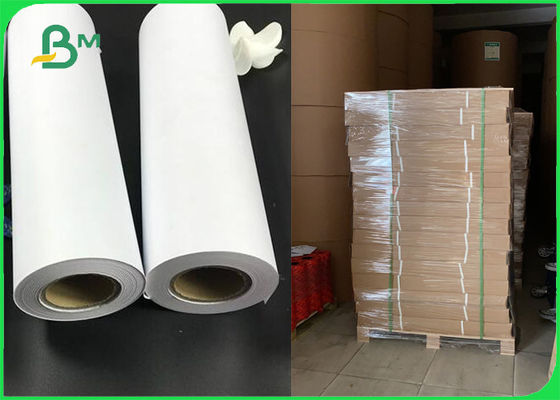 Designjet Inkjet Large Format Paper 42 Inch X 150ft Uncoated White Color