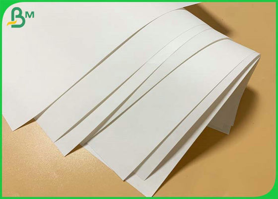 120g Paper For White Kraft Bag Making 889mm Width Wood Pulp