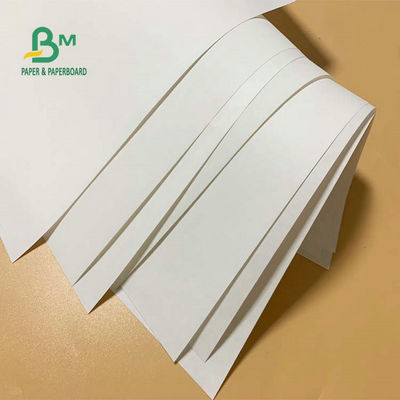 120g Paper For White Kraft Bag Making 889mm Width Wood Pulp