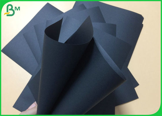 300gram 350gram Smooth Texture Black Paper Sheet In 36&quot; x 48&quot; To Folding Cartons