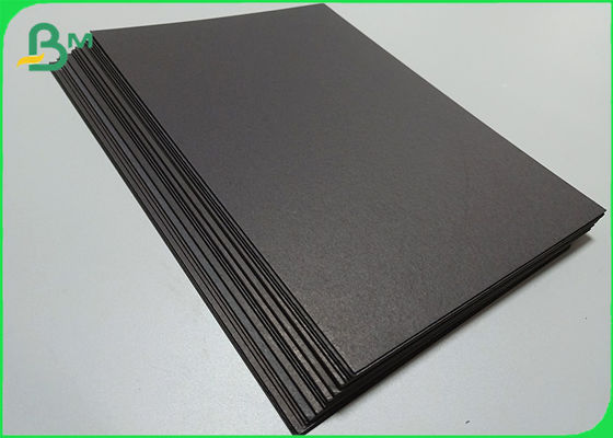 0.8mm 1.2mm Thick Black Paper Board Folding Resistant For Carton Inner Liner