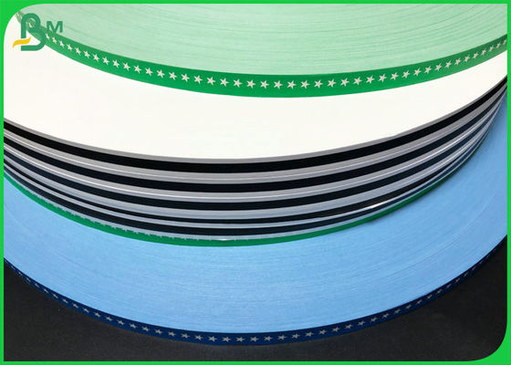 13mm 15mm 60gsm Black Blue Color Straw Surface Paper OEM Design