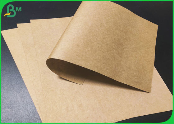 Food Grade 250gsm Brown Kraft Paper For Making Salad Packaging Box