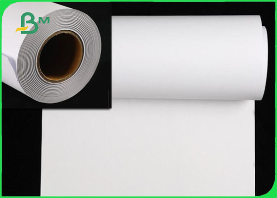 75gsm White CAD Bond Paper Roll HP &amp; Canon Plotter Paper 2&quot; Core