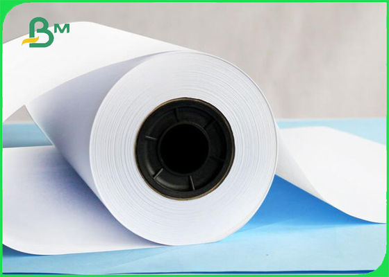 75gsm White CAD Bond Paper Roll HP &amp; Canon Plotter Paper 2&quot; Core