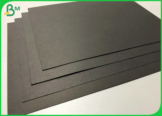 Smooth 12 x 12'' In Sheet 300gsm Thick Black Cardstock For ScrapBooking