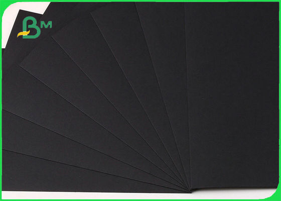 110gsm - 450gsm Black Kraft Paper For Clothes Tags Strong Folding Resistance