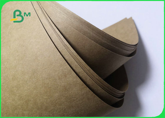 90 - 450GSM Virgin Kraft Paper For Grocery Shopping Bag Good Stiffness