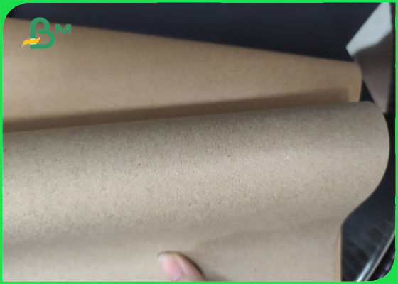 Unbleached Brown Kraft Liner Board Reyclable Fibre 250gsm Jumbo Roll