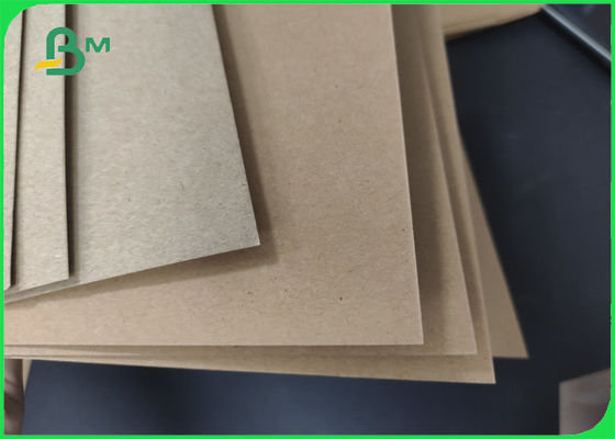 Unbleached Brown Kraft Liner Board Reyclable Fibre 250gsm Jumbo Roll