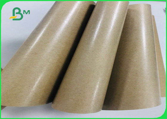 PE Coated Recycled Brown Kraft Paper 150gsm For General Packaging