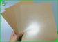Single side PE Laminated 80gsm To 300gsm Recycled Brown Kraft Paper rolls