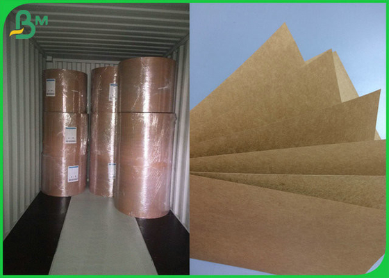 Custom And Virgin Pulp Brown Kraft Paper Sheet For Gift Box Package