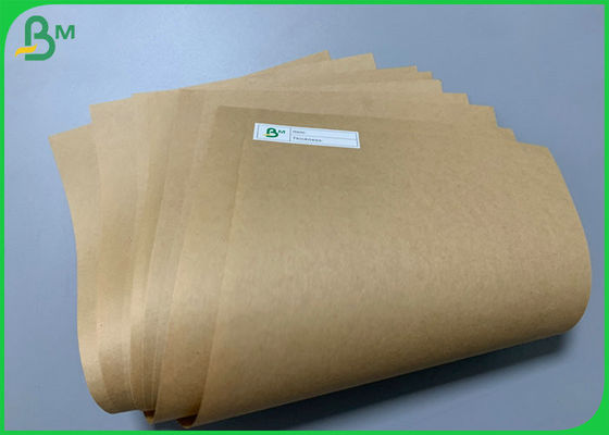 Wood Pulp Kraft Paper Roll 120GSM Liner Paper 787mm 889mm