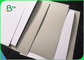 Single Side Coated White Duplex Board With Grey Back Hard Stiffness 200 - 450gsm