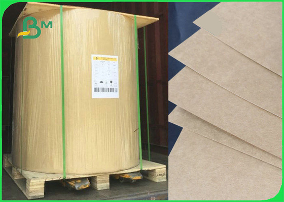 High Stifness 160gram Kraft Test Liner Board For Corrugated Box Recycled Pulp