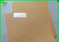 Virgin 135g 300g Thick Uncoated Brown Craft Cardboard Sheet For Packing Box